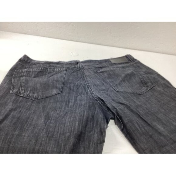 Perry Ellis Men's‎ Slim Fit Stretch Jeans Size 36x32 Black Mid Rise Smoke Free - Picture 11 of 15